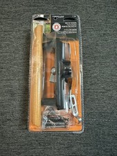 Prime-Line C 1095 Sliding Glass Door Handle Set, 3-1/2 In. Diecast Wood Black