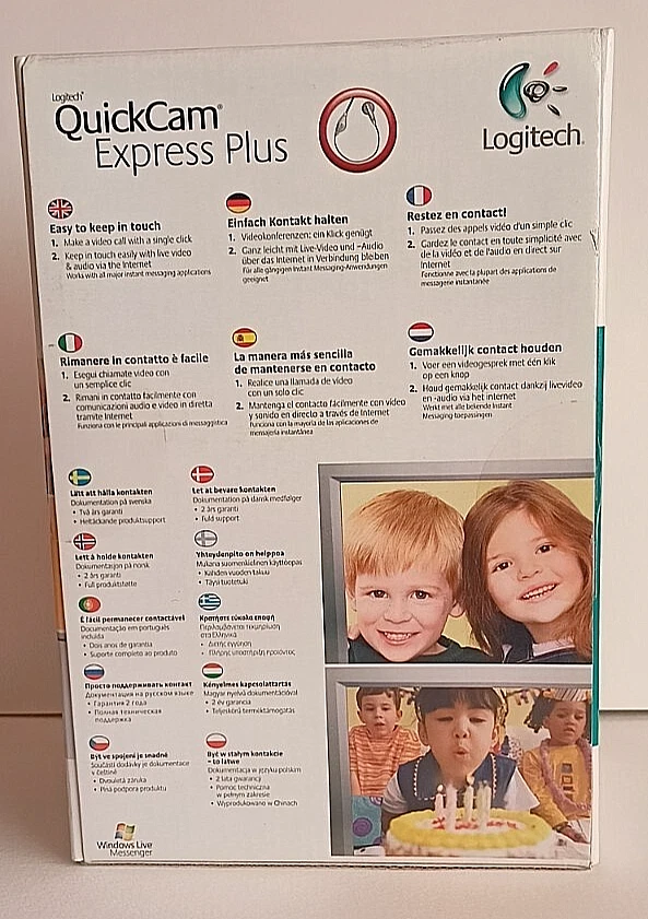 Logitech QuickCam Express Plus ~ Brand New - Image 2 of 4
