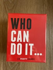 Who Can Do It - Compete with Your Friends to Win Drinking Fun Party Game NEW