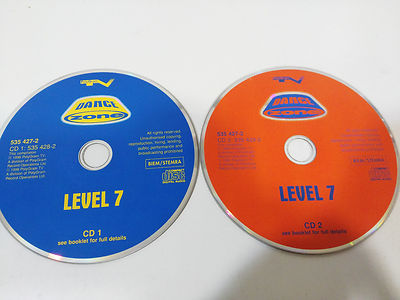 LEVEL 7 DANCE ZONE POLYGRAM 1996 DANCE DISCO MIX - 2 X CD SIN CAJA 