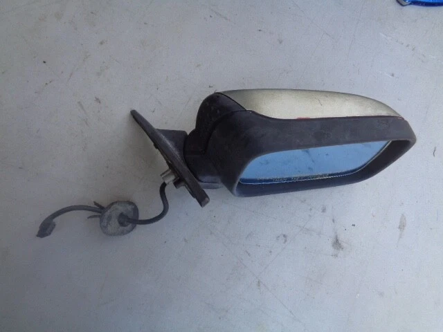 BMW 525i E34 1989 puerta delantera retrovisor exterior eléctrico térmico lado derecho - gris OEM Foto 3 de 4