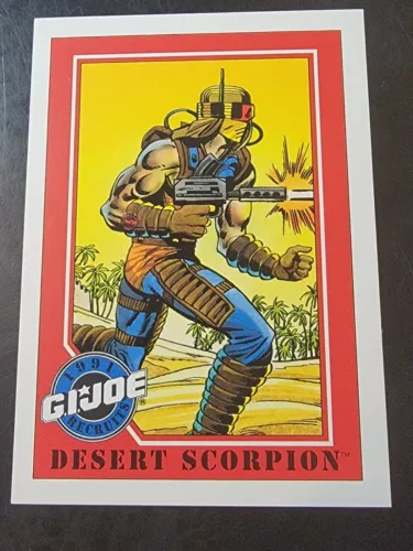 1991 Impel GI Joe #130 Desert Scorpion 