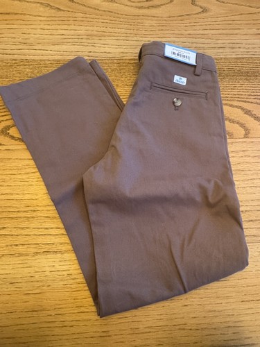 NWT Bailey Boys Size 10 Twill Pant Brown Putty Dress Pant Church School Party
