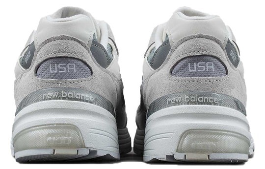 Retro 992 New Balance 992 - SIZE 9.5 - M992NC MADE IN USA White Silver Nimbus ...