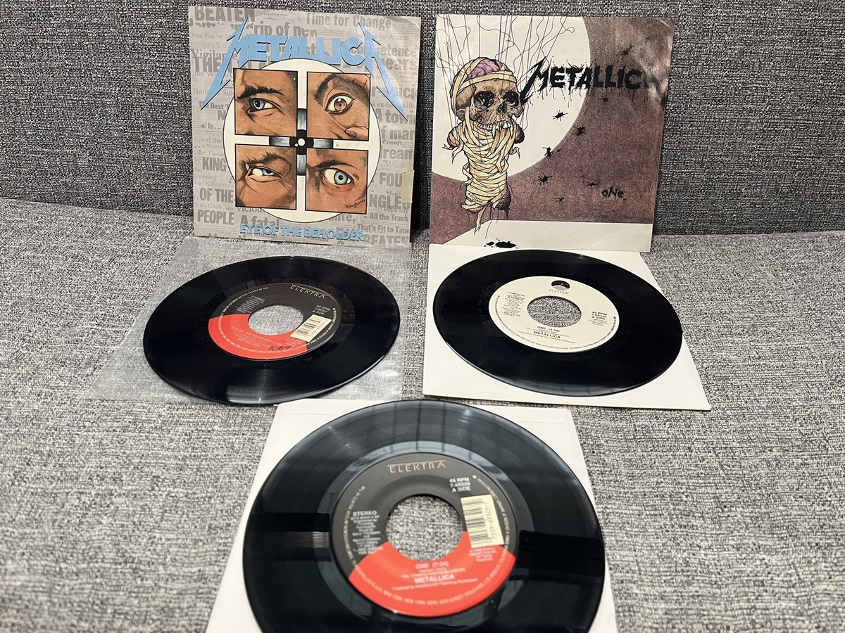 Metallica Eye Of The Beholder One Radio White Label Promo 7” 45