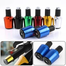 7/8'' Motorcycle Handle Handlebar Grips Bar End Cap Plugs Slider CNC Aluminum