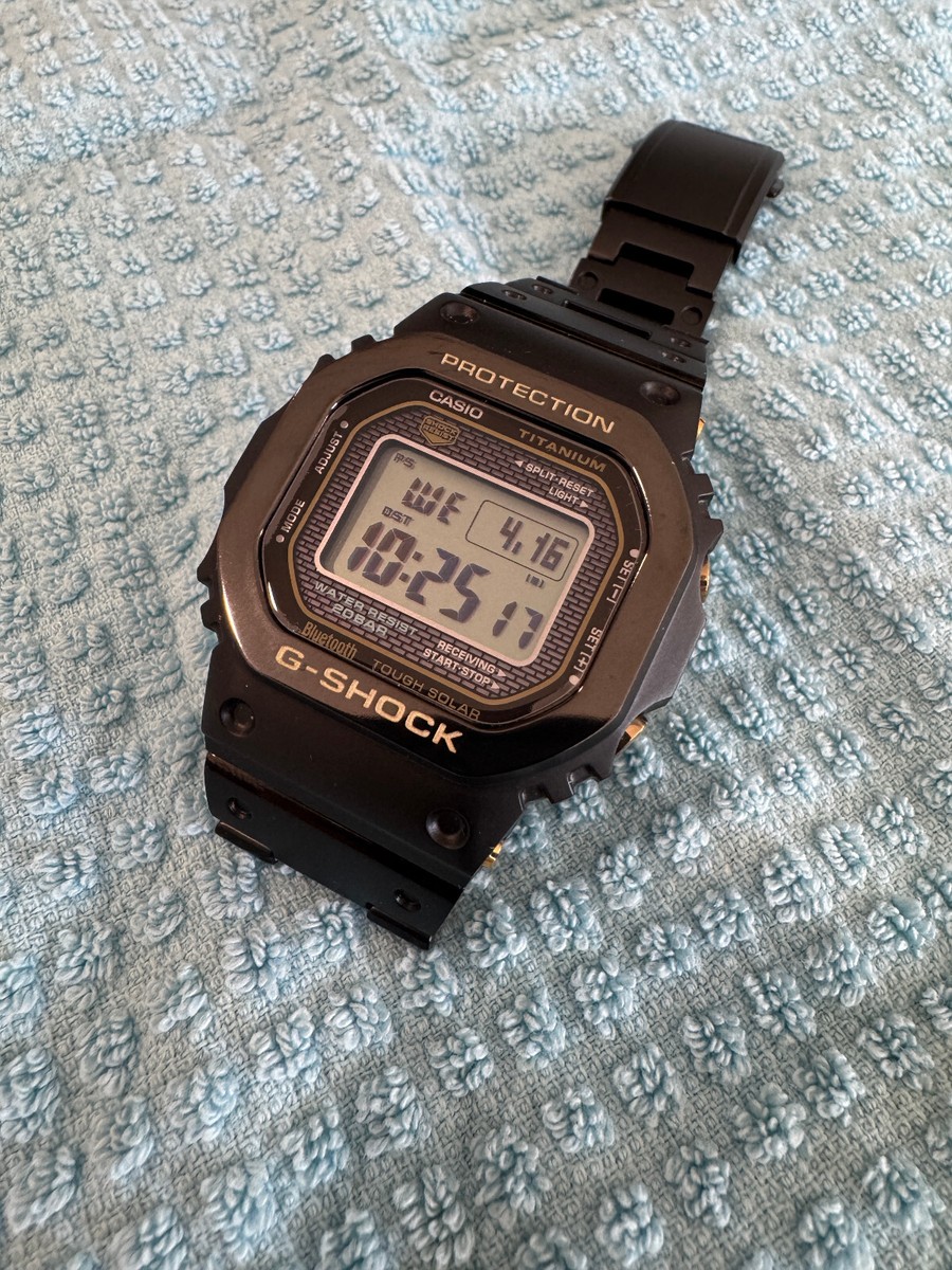 Casio G-Shock GMW-B5000TB-1 Men's Black Limited Edition Casio G-Shock GMW-B5000TB-1 Men's Black Limited Edition