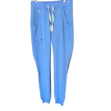 FIGS Women's Zamora Jogger Scrub Pants XS/T Ceil Blue Light Blue