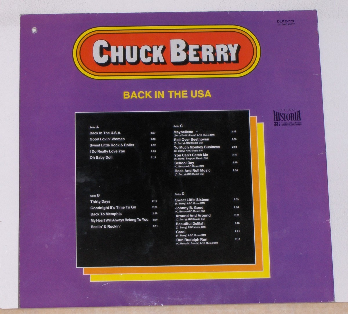 レコード　Back Home Chuck Berry NDktMTI2OS5qcGVn.jpeg