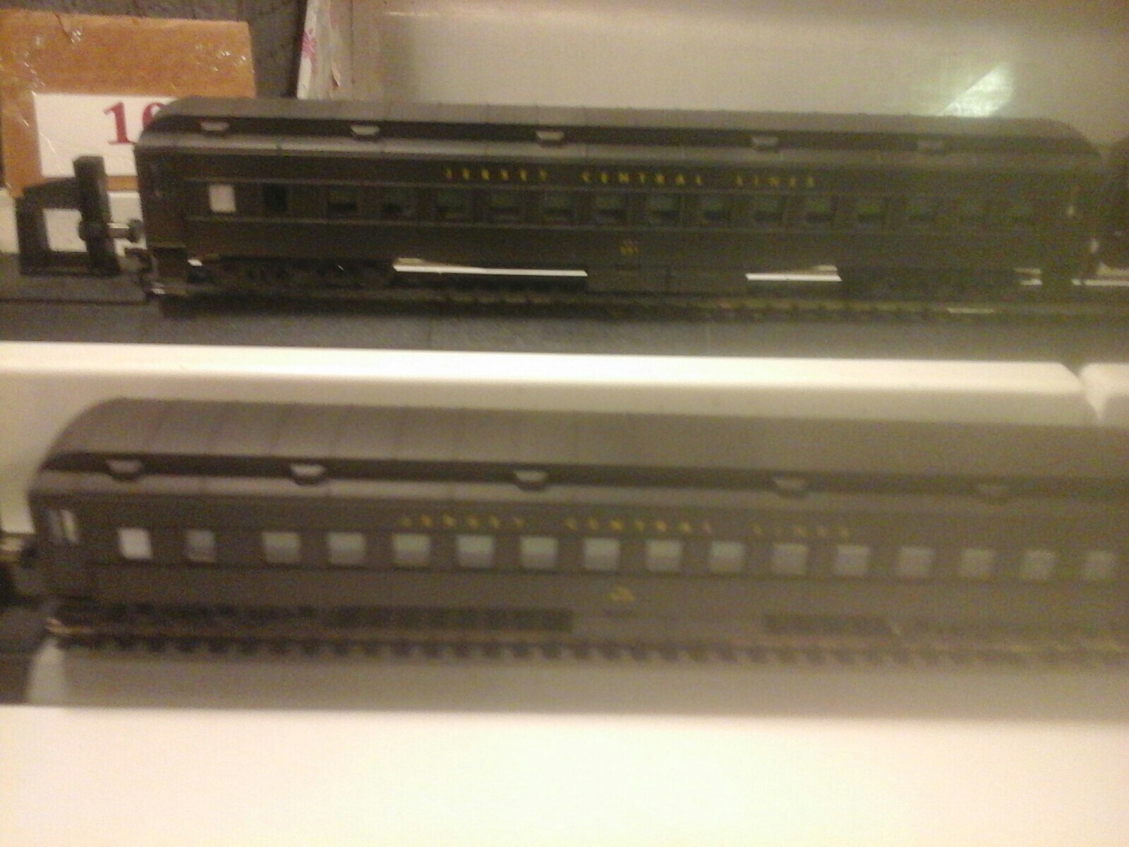 HO SCALE PASSENGER CARS LOT 6 TOTAL JERSEY CENTRAL LINES PRE OWENED