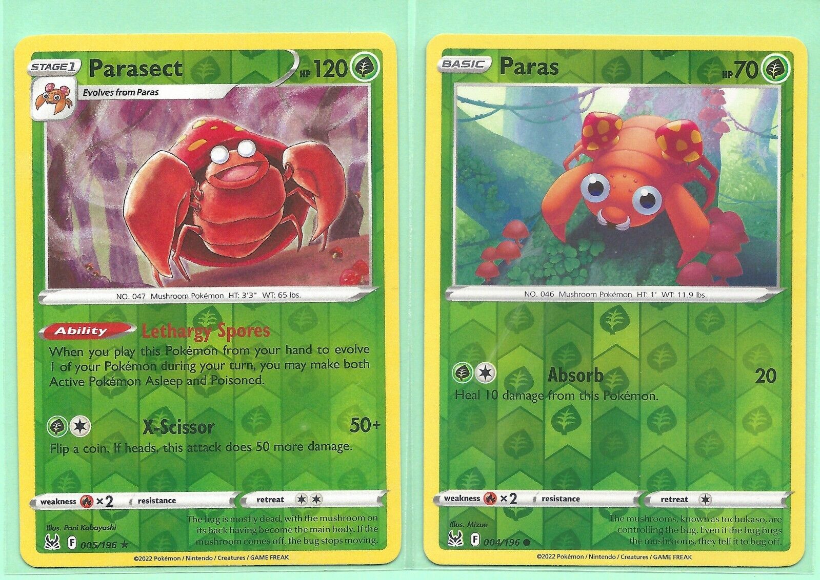 Paras, Pokémon