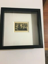 Wood Engraving by Evelyn J. Reynolds Titled "Comfort Zone"