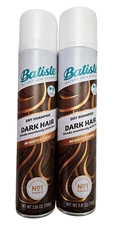 Batiste DRY SHAMPOO for DARK HAIR 3.81 oz ( 2 pack )