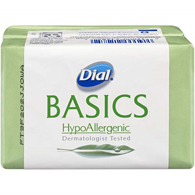 Dial Basics Hypoallergenic Bar Soap, 2 Count | eBay