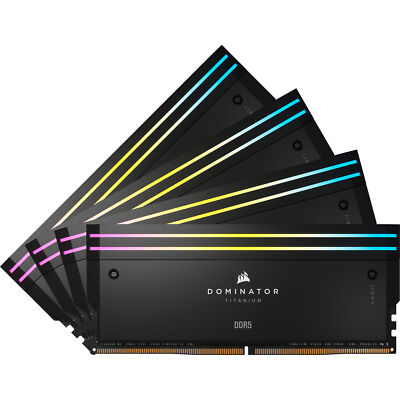 Corsair DIMM 64 GB DDR5-6000 (4x 16 GB) Quad-Kit, Arbeitsspeicher, schwarz