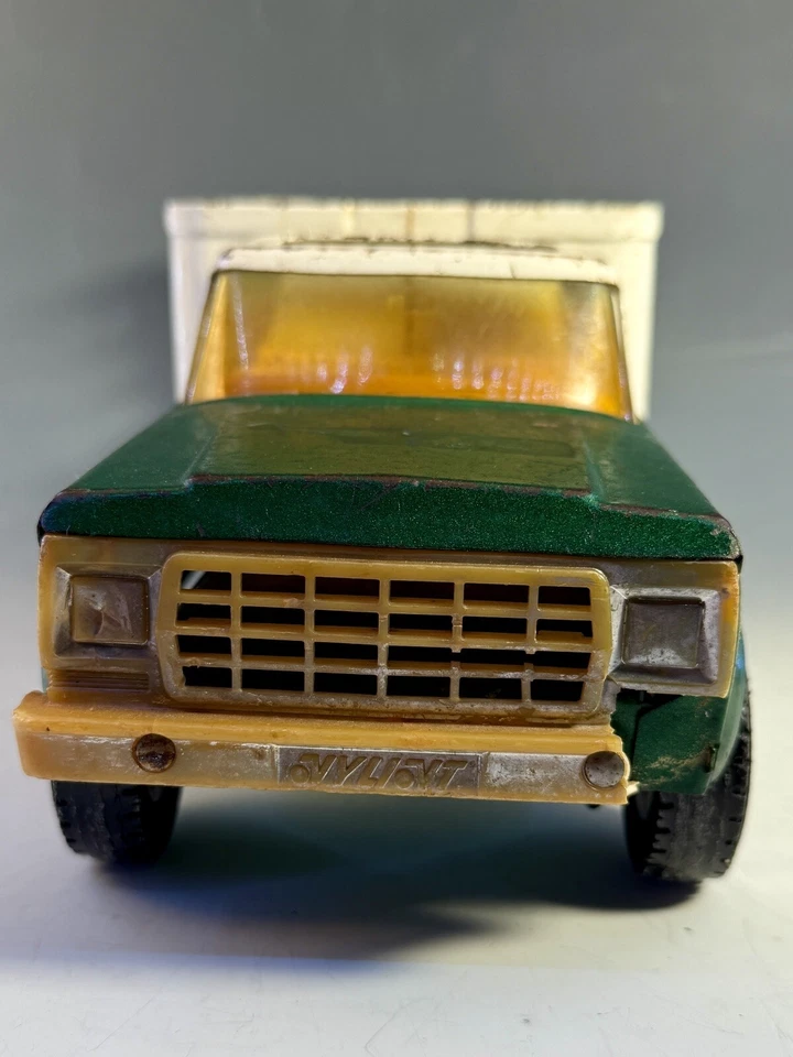 Caminhão de carroceria quadrada NYLINT FARMS Livestock Cattle Ford 150, verde escuro - Imagem 3 de 4