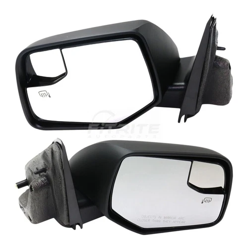New Left & Right Side Power Door Mirror Primed Fits Ford Escape 2010-2012