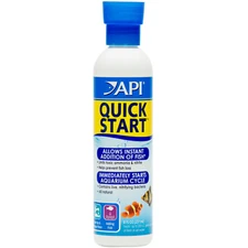 API Quick Start 8oz Natural Fast Aquarium Cycle for Marine and Freshwater Tanks