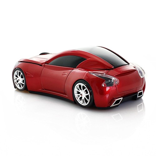 ECOiNVA Wireless Mouse Sports Car Mouse Noiseless Silent Laptop Computer Mouse - Picture 2 of 6