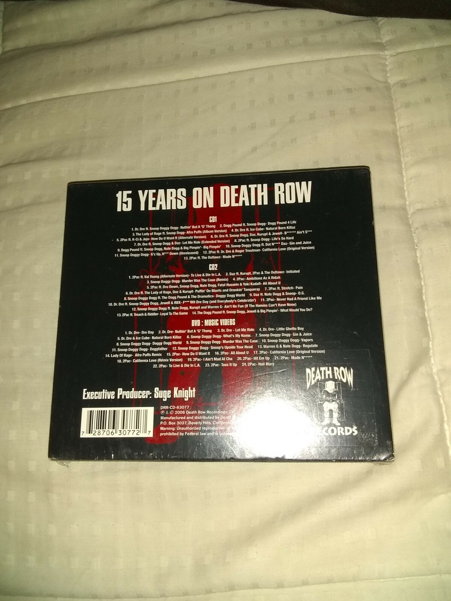 洋楽 15 YEARS ON DEATH ROW 15 Years on Death Row [Box] [PA] by Various Artists (CD, Dec