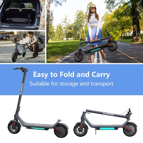 Megawheels A6L MAX Electric Scooter 31Miles 10.4AH 500W Adults Teens E-scooter - Picture 9 of 15