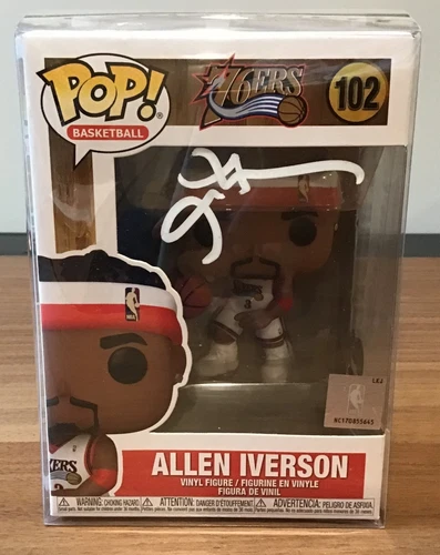Funko Pop! NBA Allen Iverson Autographed Funko Pop! Vinyl Figure #102