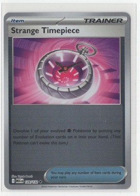 Pokemon Mega Evolution - 128/132 Strange Timepiece Reverse Holo