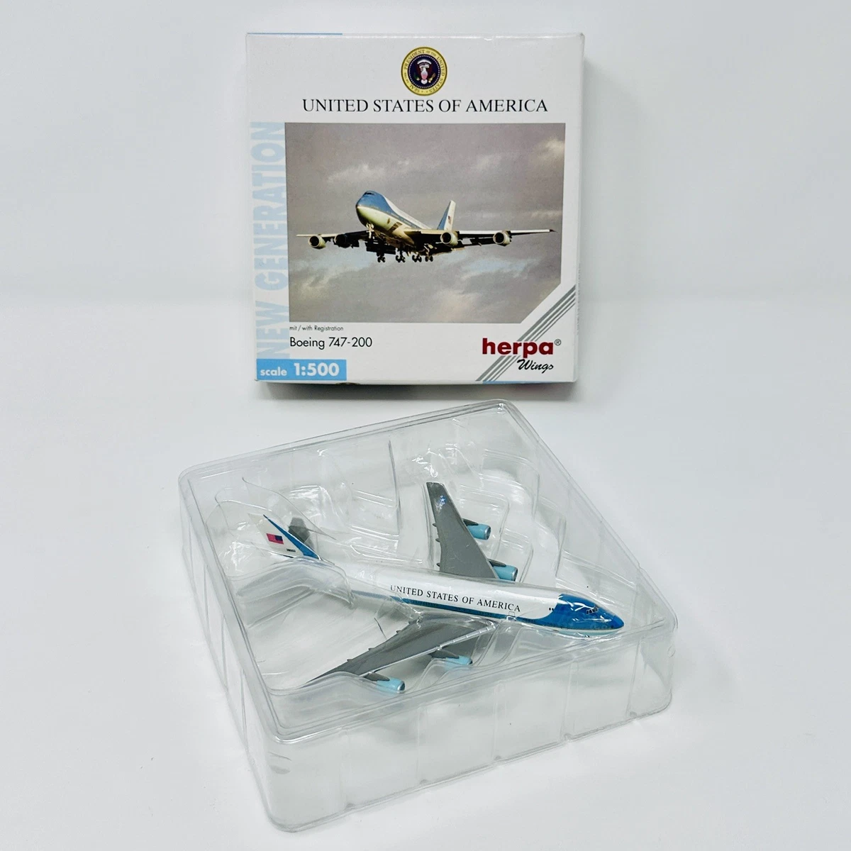 25+ Herpa Wings Boeing 747 1:500 Scale Contemporary Diecast