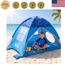 UPF 50 Kids Beach Shade - Lightweight Tent with Mesh Ventilation, 70.9" x 45.3"