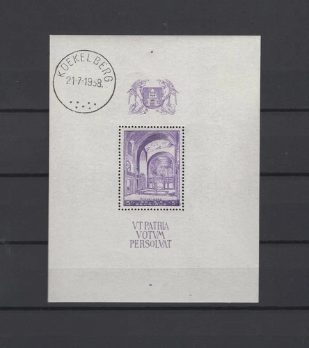 BELGIUM 1938 Koekelberg m/s  mnh** Blok 9