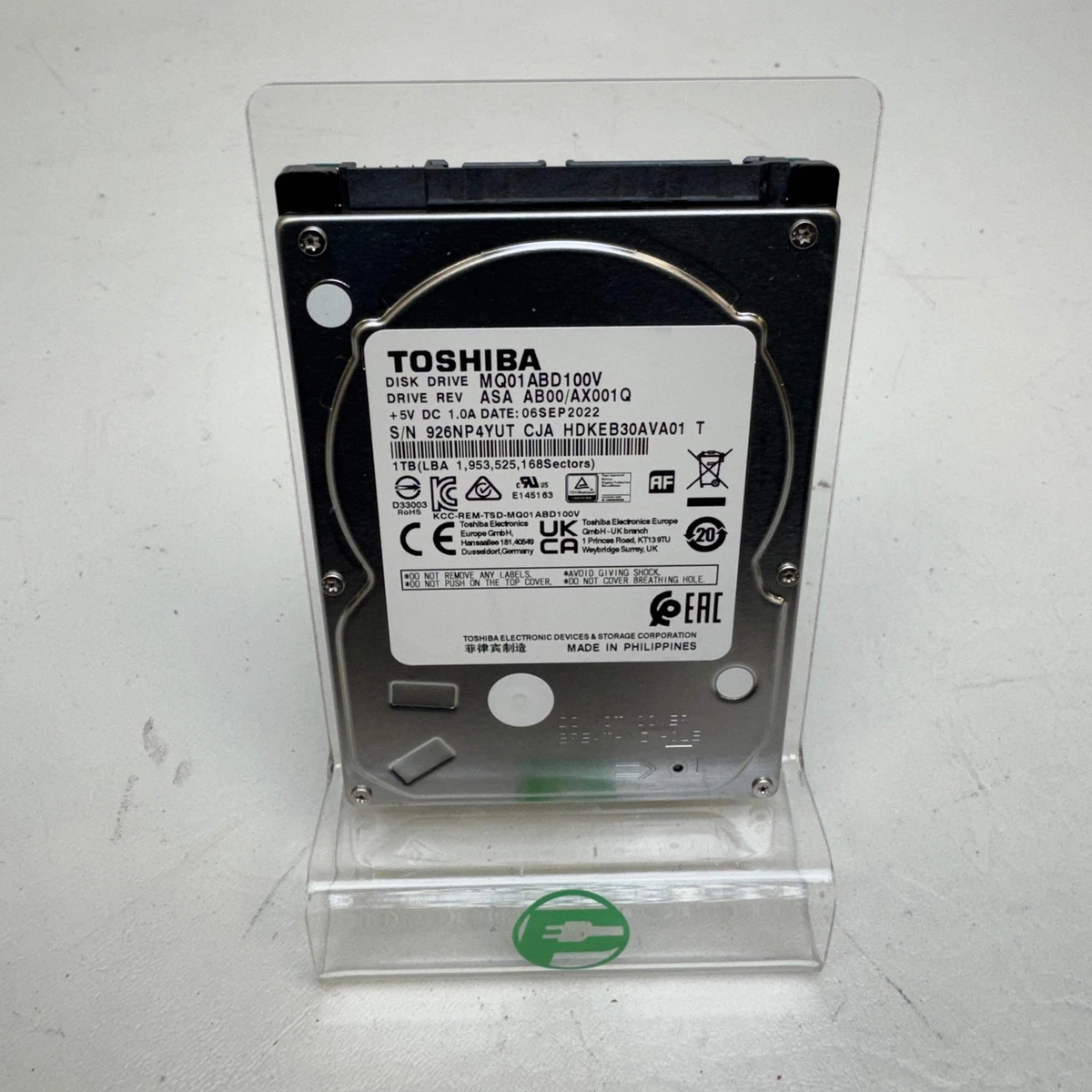 Toshiba 1 TB Internal Hard Disk Drives for sale | eBay