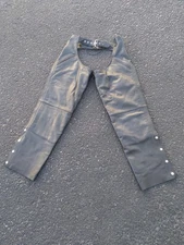 Xpert Performance Gear Chaps Leather M Black Medium
