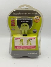 IOGear GCS612A 2 Port Compact PS2 KVM Switch NEW Sealed