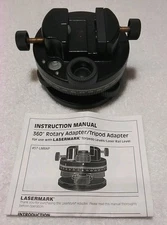 CST LAZERMARK #57-LM8AP 360° ROTARY ADAPTER/ TRIPOD ADAPTER