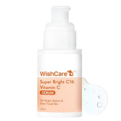 WishCare Super Bright C16 10% Vitamin C Serum For Glowing Skin|10% Vitamin C 30g