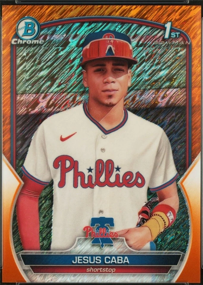Orange Shimmer Refractor