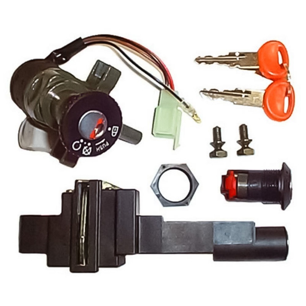 Free Shipping Malaguti F12 PHANTOM V Parts Lock Set For Motorcycle Spare Parts