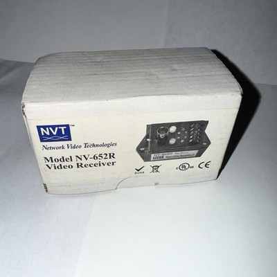Network Video Technologies NVT NV-652R Video Receiver