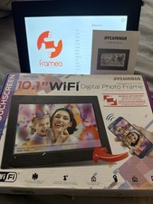Sylvania 10 Wi-Fi Digital Picture Frame USED TESTED WORKS