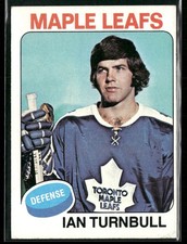 1975-76 Topps Ian Turnbull #41 Toronto Maple Leafs