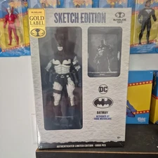 McFarlane DC Multiverse Batman Sketch Edition Gold Label Exclusive Figure 6800