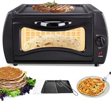 Electric Pizza Oven Indoor Tandoor Oven, 15L Tandoori Pizza Maker | Counterto...