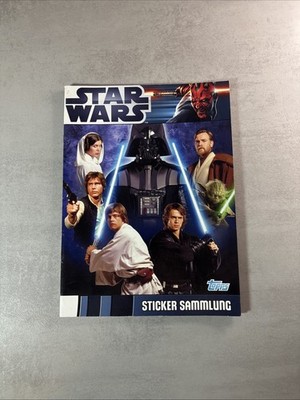 Topps Stickeralbum - Star Wars Movie Sticker 2012 Leeralbum -  OVP