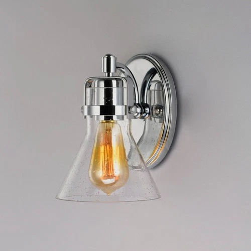 Maxim Seafarer 8 1/4" High Polished Chrome Wall Sconce - Picture 4 of 5