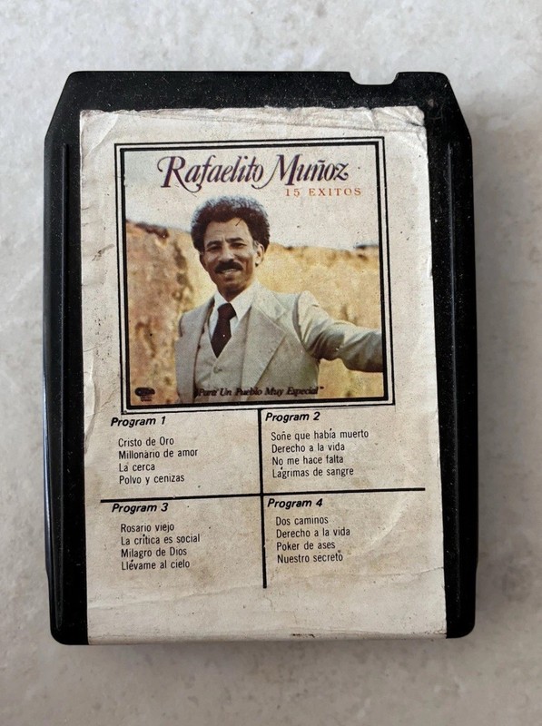 Rafaelito Munoz - 15 Exitos - Para un Pueblo muy Especial - 8 Track Cartridge 