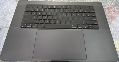 Original Apple MacBook Pro A3403 Palmrest Housing Keyboard Touchpad + battery 