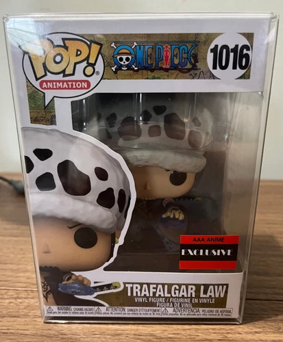 TRAFALGAR LAW Funko Pop! 2021 One Piece AAA Anime Exclusive 1016 Vaulted NIB