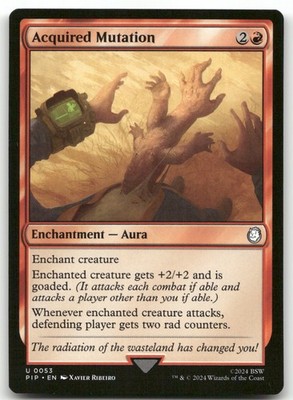 Acquired Mutation #53 (NM) Fallout PIP Magic MTG