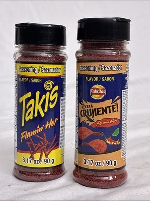 2 Pack Fruit Seasoning Takis Flamin Hot Receta Crujiente Flamin Hot Sweet Power