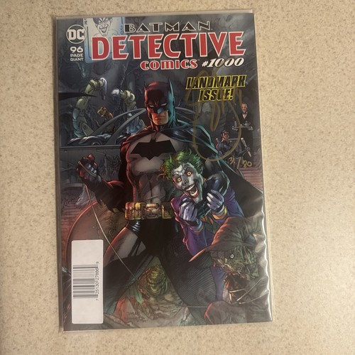 Detective Comics #1000 BATMAN 2019 AUTHENTIC SCOTT SNYDER SIGNATURE RARE - Picture 1 of 8